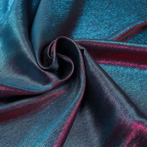 Two Tone Iridescent Fabric Metallic Thread Color Changing for 